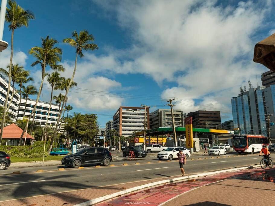 Apto Aconchegante! A 100 Metros Do Mar -Netflix E Wifi Maceio  Luaran gambar